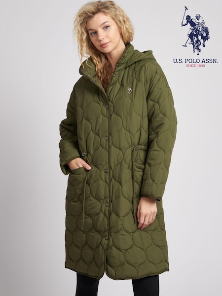 U.S. Polo Assn. Womens Overshirt Coat (C13458) | €95