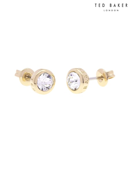 Guld ton - Ted Baker Sinaa: Crystal Stud Earrings (C13488) | kr630