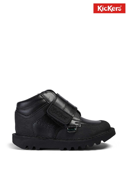 Kickers Black Infant Mid Scuff Shoes (C13493) | €54