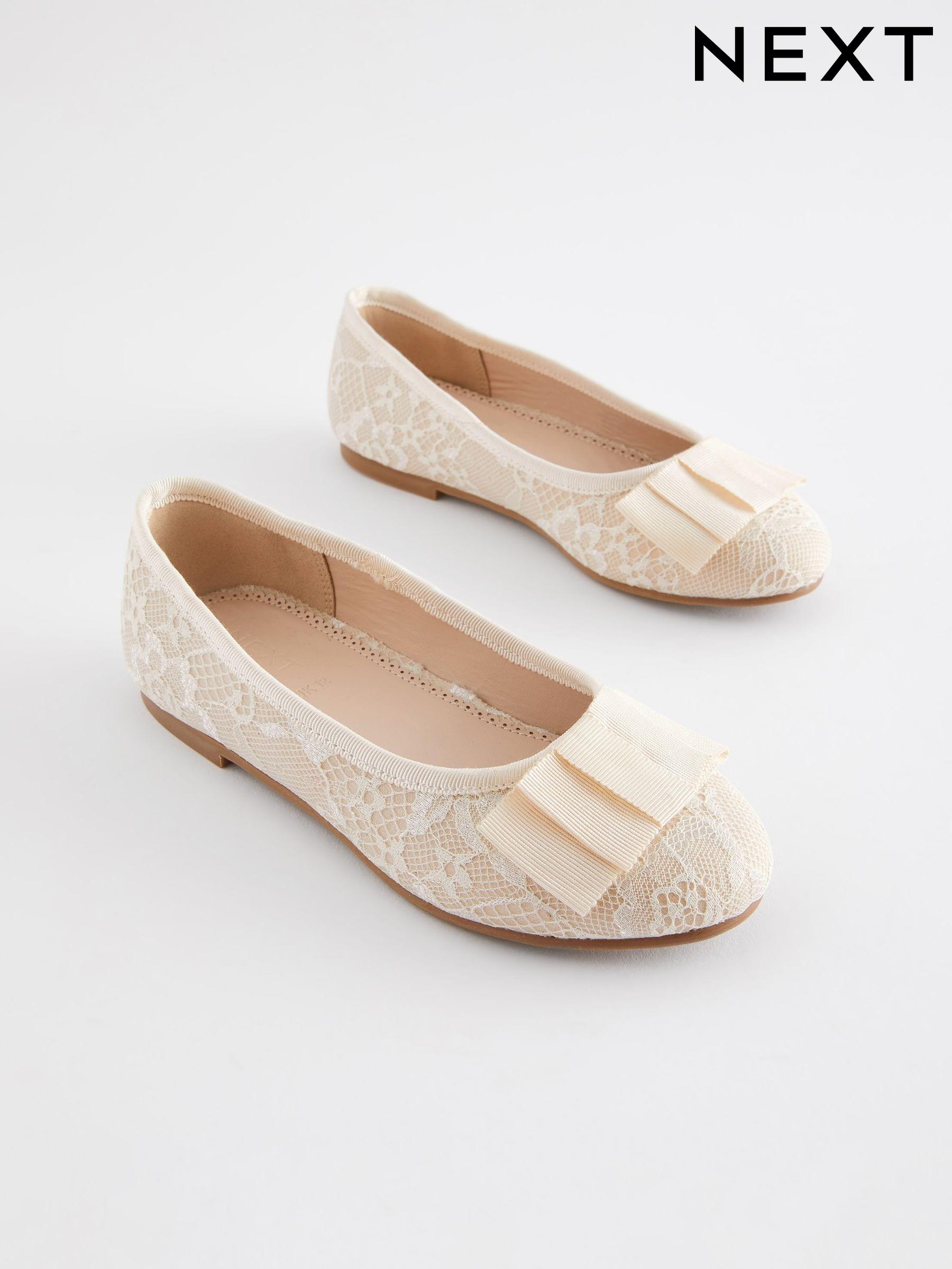 Girls cream ballet shoes online