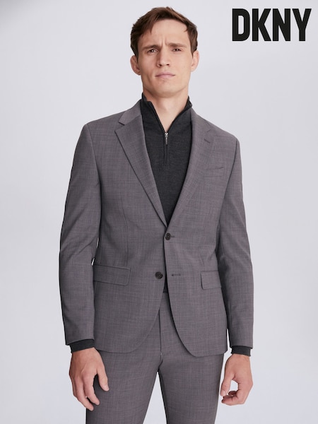 DKNY Slim Fit Grey Suit: Jacket (C13709) | kr3 127
