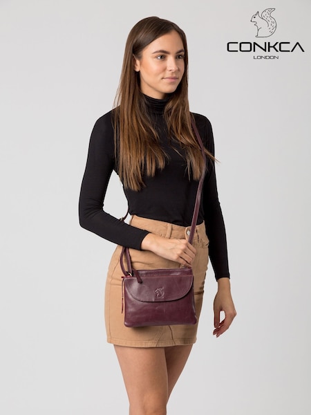 Conkca Tillie Leather Cross-Body Bag (C15122) | R$ 445