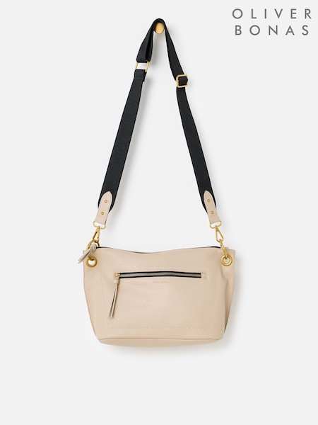 Cream - Oliver Bonas Slouch Cross-body Bag