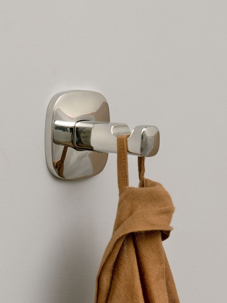 Robert Welch Silver Burford Robe Hook Single (C16200) | €42