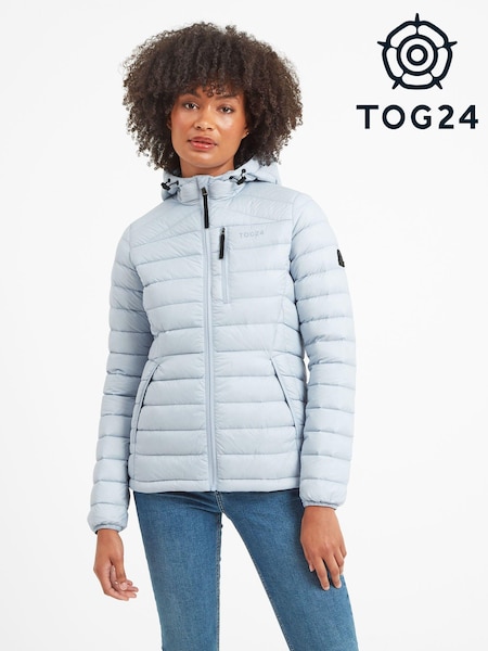Tog 24 Light Blue Drax Funnel Down Jacket (C16293) | AED320