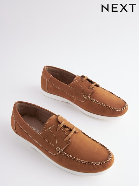 Rjava - Leather Boat Shoes (C16543) | € 27 - € 31