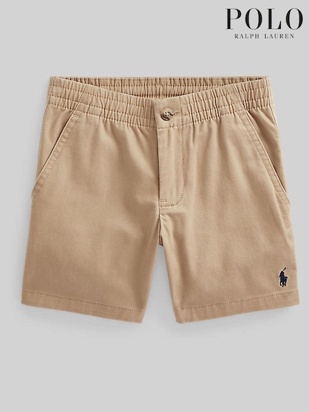 Polo Ralph Lauren Boys Beige Logo Shorts (C16706) | €39 - €43