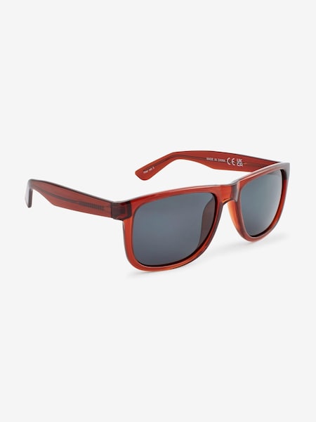 Amber Orange Square Polarised Sunglasses (C18376) | €10