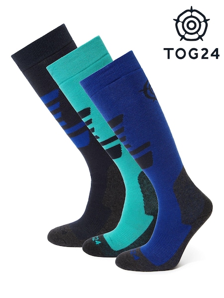 Tog 24 Blue Bergenz Ski Socks (C18448) | €34