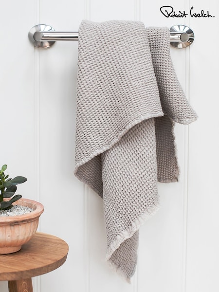 Robert Welch Silver Oblique Towel Rail Short (C18690) | €93