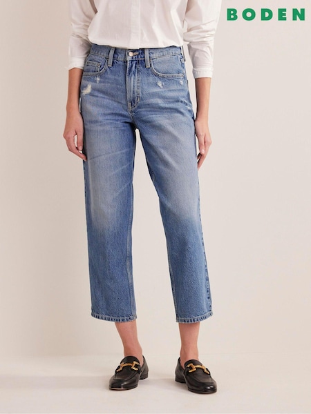 Boden Blue Relaxed Tapered Jeans (C19640) | €24