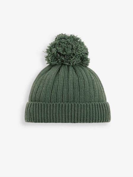 Verde caqui - JoJo Maman Bébé Cosy Rib Hat (C19999) | 23 €