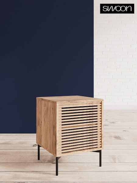 Swoon Natural Weaving Bedside Table (C20673) | €377