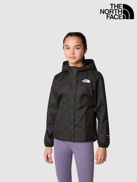 The North Face Black Antora Teen Girls Rain Jacket (C20703) | €47.50