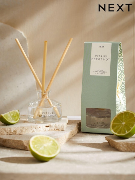 Citrus Bergamot 40ml Fragranced Reed Diffuser (C21074) | €7.50