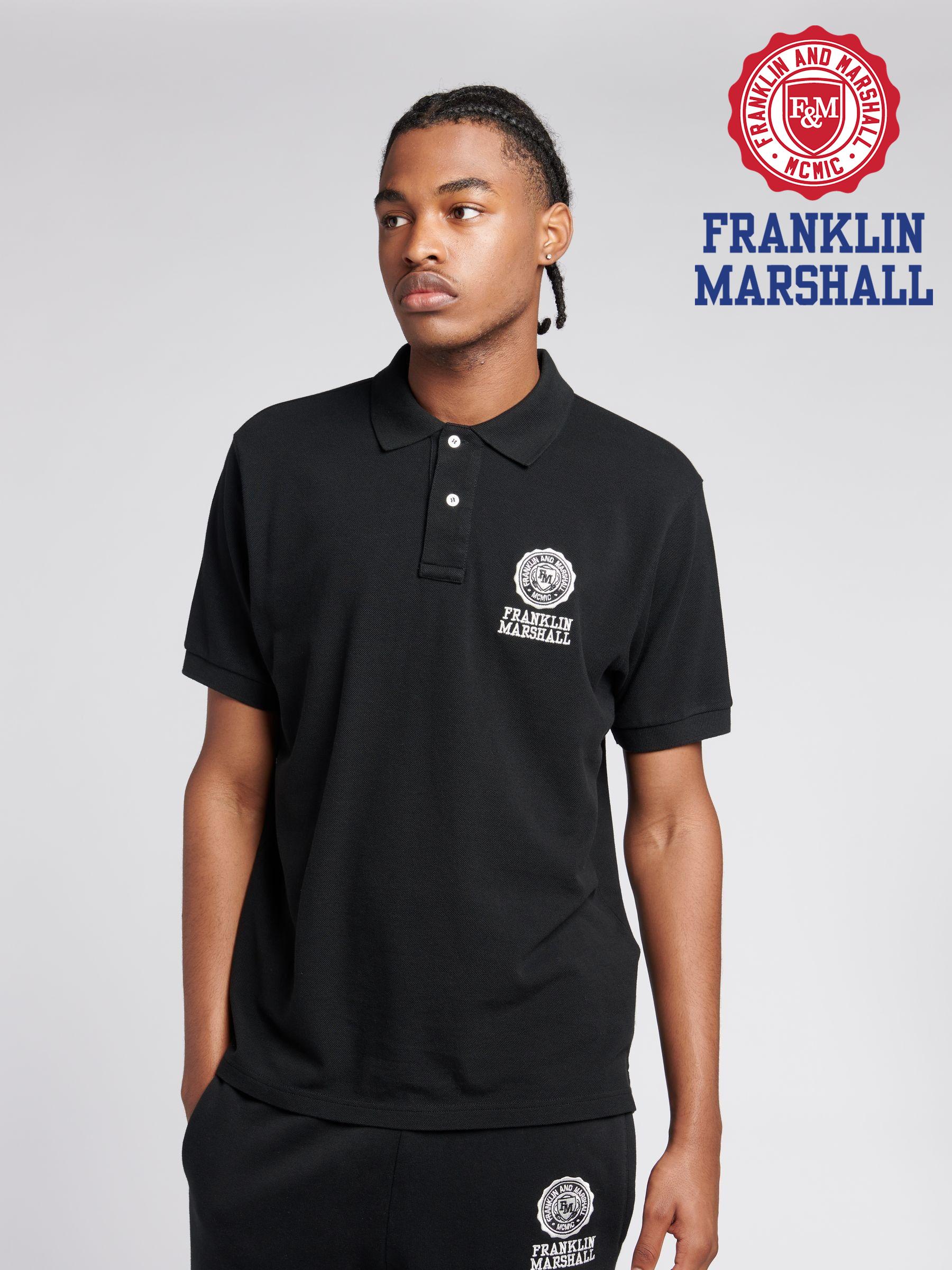 Men s Polo Shirts Franklin Marshall Casual Collared Tops Next Luxembourg