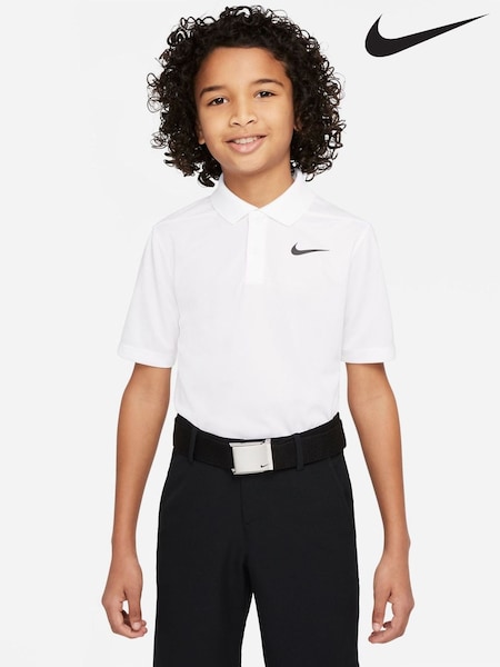 Nike White Golf Polo Shirt (C21203) | €44