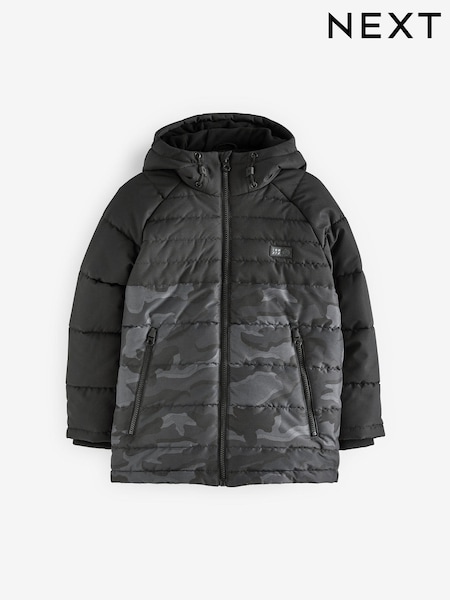Camouflage Shower Resistant Puffer Coat (3-16yrs) (C21391) | €9 - €12
