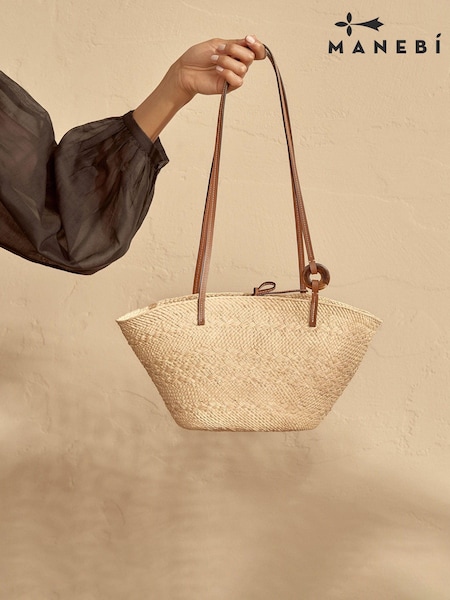 Manebi Cream Cabas Bag (C22368) | € 183