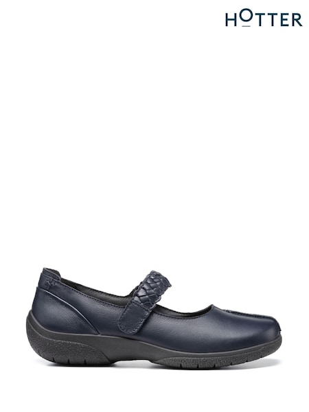 Bleumarin - Hotter Shake II Închidere prin contact Leather Pantofi (C22374) | 588 LEI
