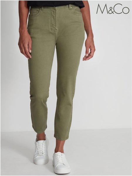 M&Co Green Supersoft Crop Jeans (C22727) | €15.50