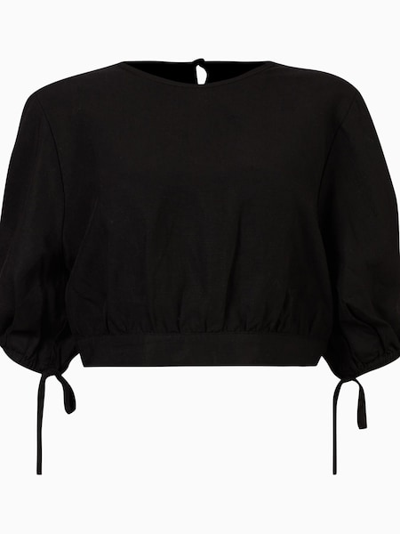 AllSaints Black Asta Top (C22799) | €63