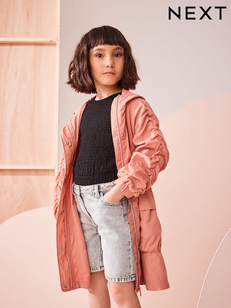 Tonfarben - Shower Resistant Rouched Sleeve Cagoule (3-16yrs) (C23047) | 4 € - 6 €