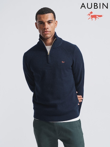 Aubin Bream Zip Neck Jumper (C23190) | €56