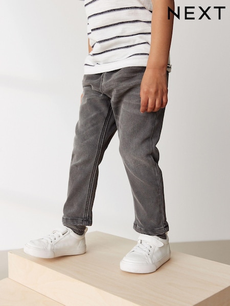 Grau - Superweiche Pull-on-Jeans mit Stretch (3 Monate–7 Jahre) (C23407) | 6 € - 8 €