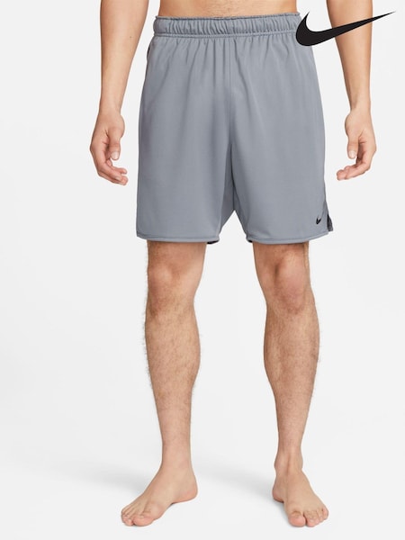 Nike Grey Dri-FIT Totality 7 inch Knit Training Shorts (C23645) | €42