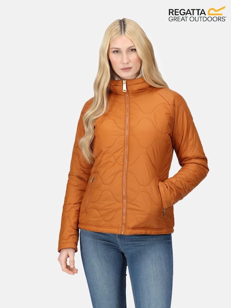 Regatta Ellerie Insulated Onion Quilt Brown Jacket (C24316) | €24