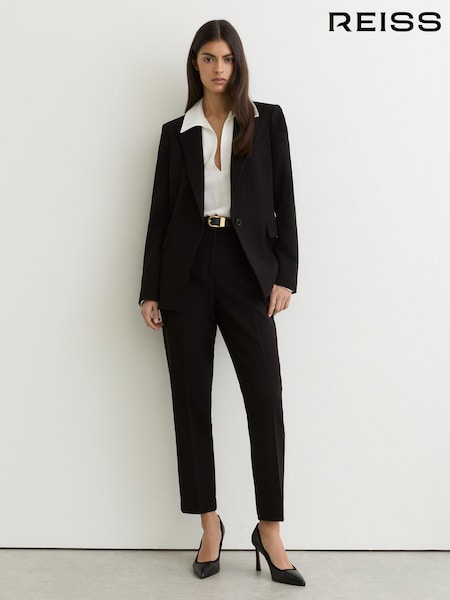 Svart - Reiss Gabi Slim-fit Suit Trousers