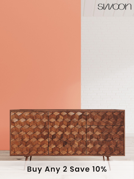 Swoon Dark Brown Terning Sideboard (C26847) | €1,133