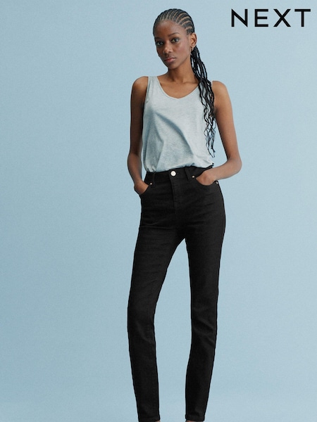 Denim negru - Blugi skinny (C27433) | 94 LEI
