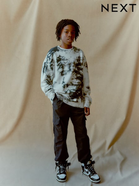 Navy Blue Cargo Trousers (3-16yrs) (C28407) | €24 - €32