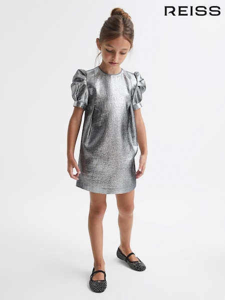 Reiss Amelia Crystal Detail Mesh Ballet Flats (C29374) | € 63