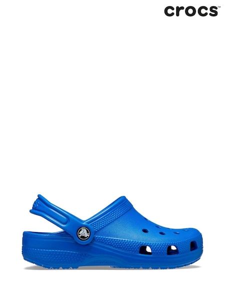 כחול כהה - Crocs Kids Unisex Classic Clogs (C29771) | ‏201‏₪
