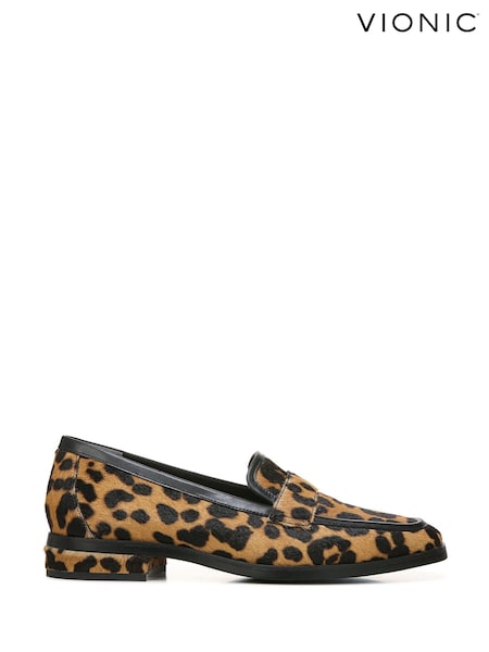 Vionic Sellah Tumbled Leather Slip On Shoes (C30406) | €53