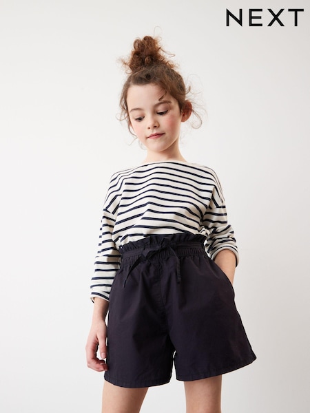 Black Parachute Cargo Shorts (3-16yrs) (C31435) | €6 - €8