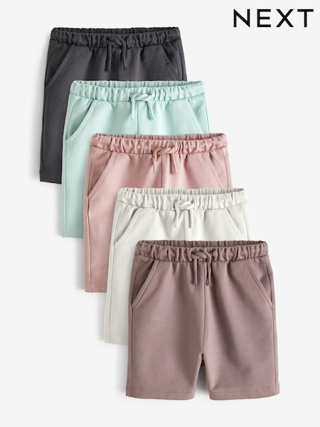 Azul Mineral/Carbón/Gris Claro - Jersey Shorts 5 Pack (3mths-7yrs) (C31963) | 25 € - 39 €