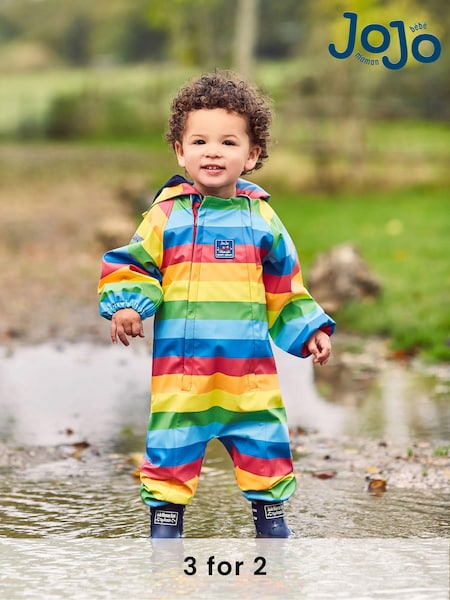 JoJo Maman Bébé Lined Waterproof Puddlesuit (C32935) | 74 € - 81 €