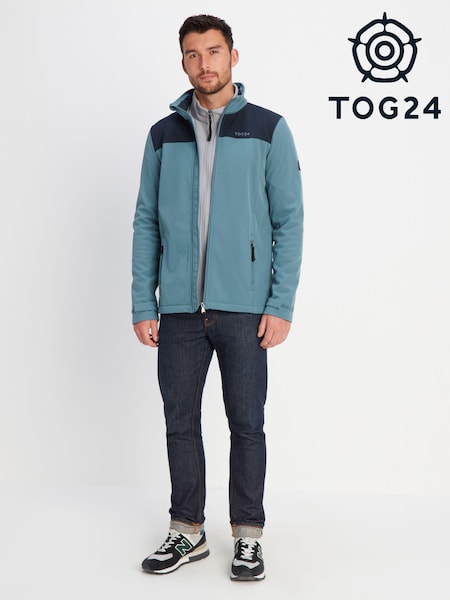Tog 24 Light Blue Feizor Softshell Hooded and Waterproof Jacket (C33869) | €64