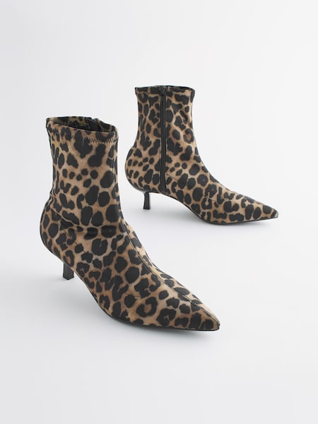 Leopard Forever Comfort® Ankle Sock Boots (C34386) | €30