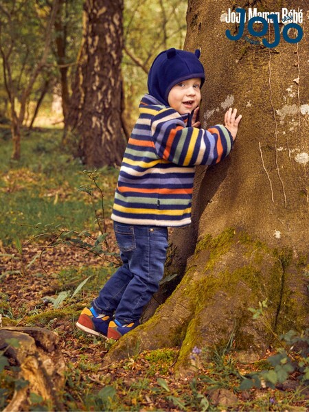 JoJo Maman Bébé Navy Cosy Polarfleece Balaclava (C34518) | €29
