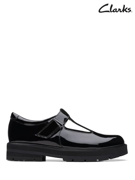 Clarks Multi Fit Patent Prague Brill Shoes (C35727) | € 38 - € 39
