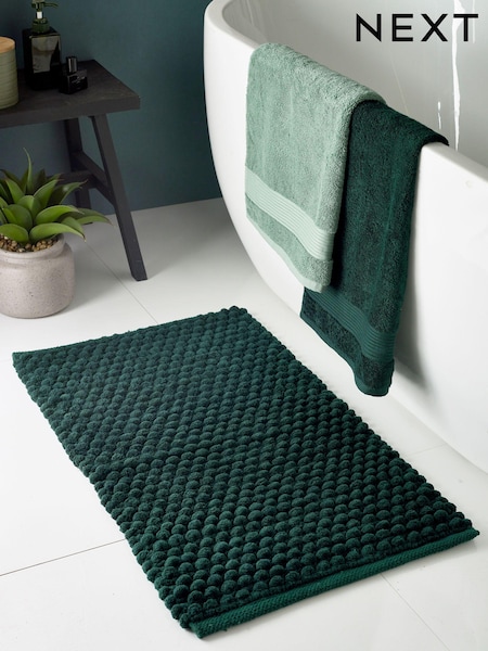 Bottle Green Giant Bath Bobble Mat (C35850) | €21