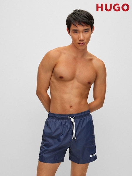 HUGO Blue Haiti Swim Shorts (C36019) | R$ 485