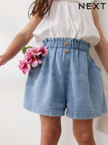 丹寧服飾 - Button Shorts (3mths-7yrs) (C36775) | HK$74 - HK$92