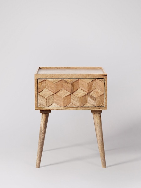 Swoon Natural Terning Bedside Table (C37644) | €120