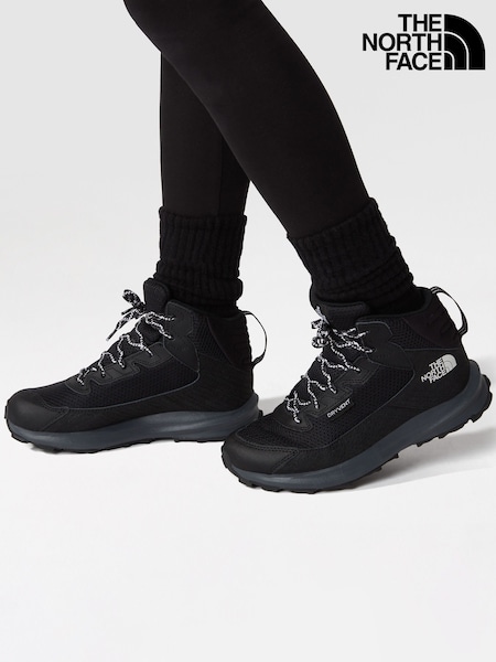 Черный - The North Face Fastpack Kids Hiker Mid WP Boots (C37837) | €94 - €99